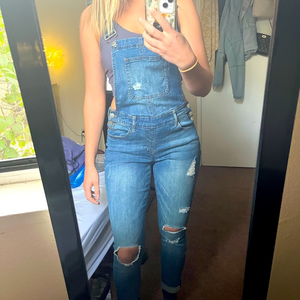 Dollhouse size 4 denim overalls